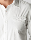 SOLID SINGLE POCKET MENS SHIRT